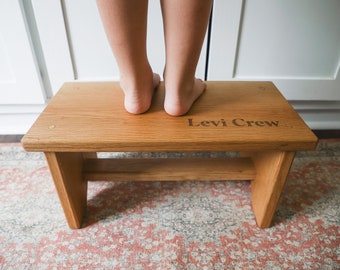 Personalized Kids Step Stool