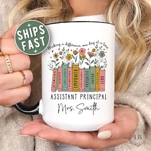 Assistant Principal Mug Personalized Assistant Principal  Coffee Mug, Personalized Assistant Principal  Gifts Custom Assistant Principal Mug