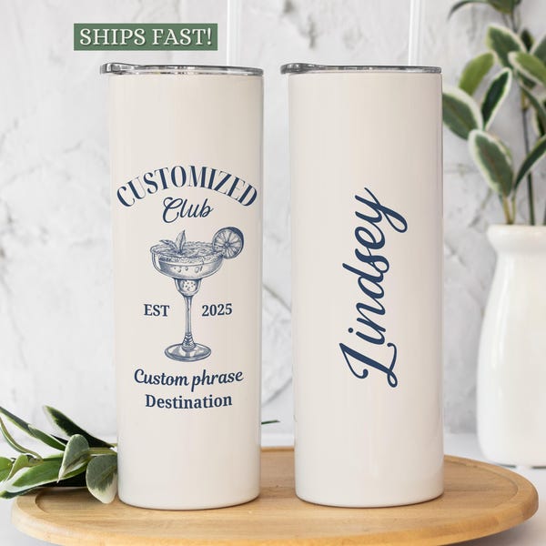 Personalized tumbler gift, Custom Birthday tumbler, Bridesmaid proposal gift, bachelorette cup, Family reunion cup, Custom vacation tumbler