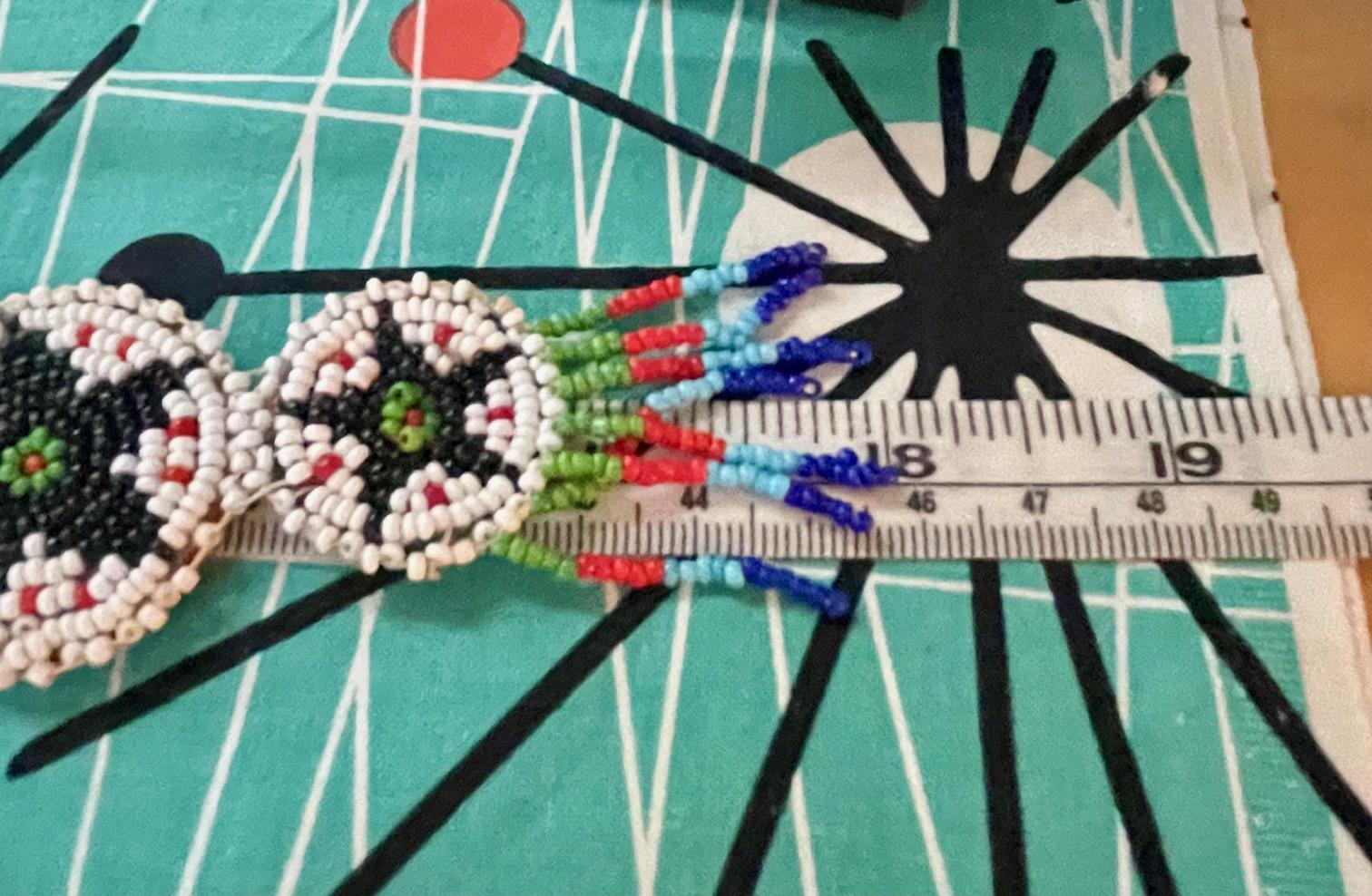 ヴィンテージ ネイティブアメリカン ハンドメイド マルチカラー ビーズ
