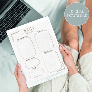 Daily Journal Printable Digital Download Daily Planner - Etsy