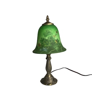 Lamp Reverse Hand-Painted Glass Table Lamp