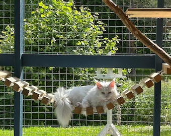 Bespoke Cat ladders price shown is for 50cm of the thin batten ladder  (pic3) all made to order