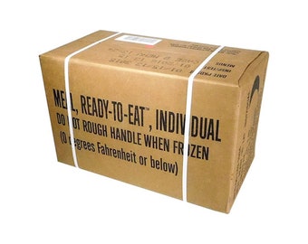 US Army MRE ratios – case with 12 ratios (military rations) – Best Before 2026