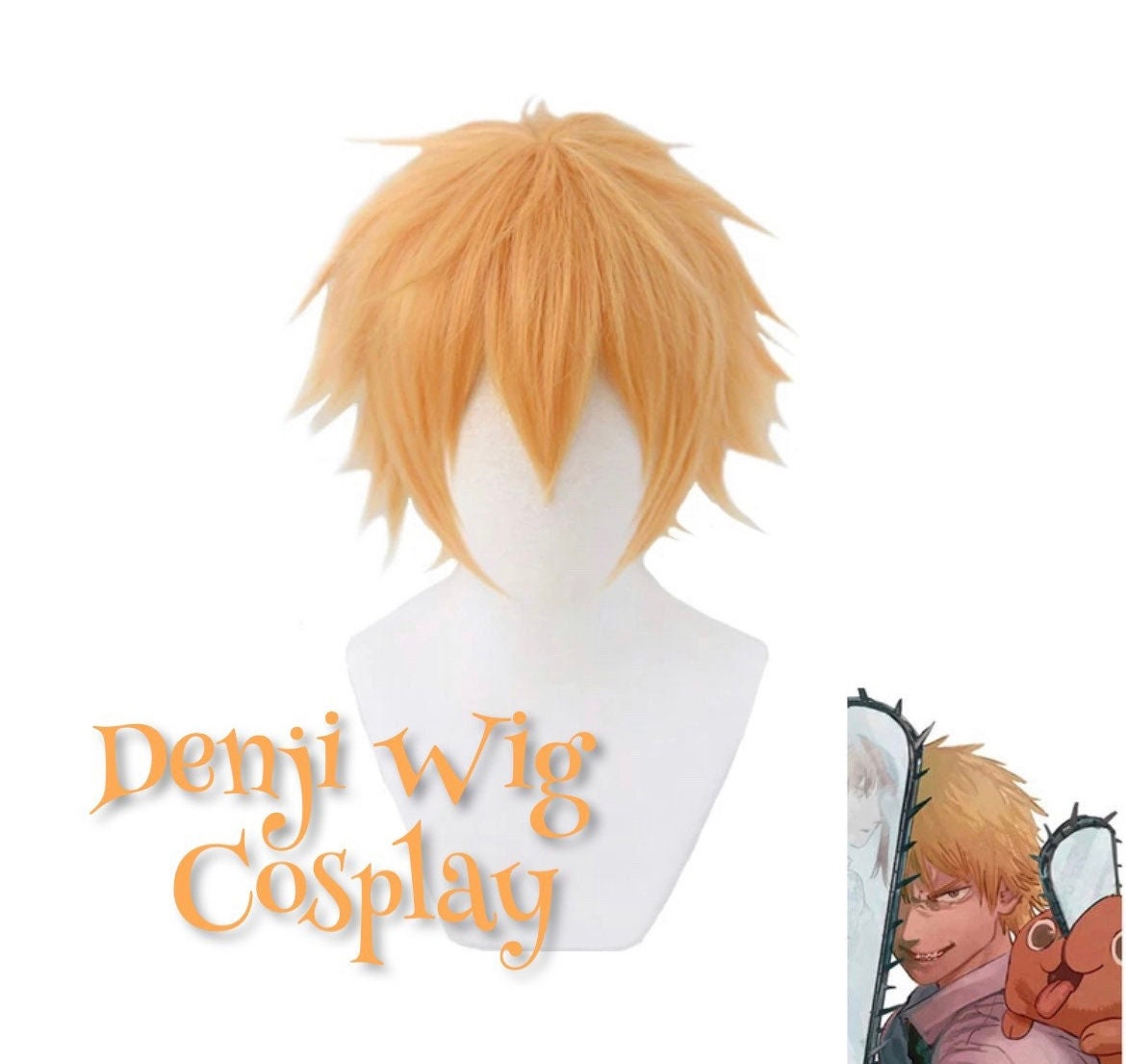  Anime Denji Cosplay Black Jacket Set Reze Cosplay Power Cosplay  Makima Cosplay Clothing Uniform with Wig : Clothing, Shoes & Jewelry