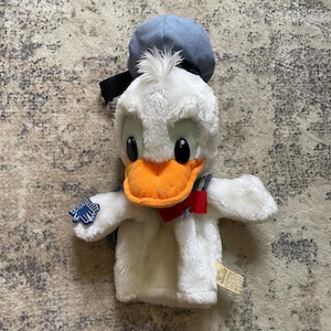 Vintage Donald Duck Hand Puppet Applause
