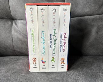 Baby Einstein Volume 1 VHS Box Set Used Kids Educational Disney Learning 2003