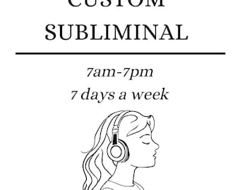 Custom Subliminal