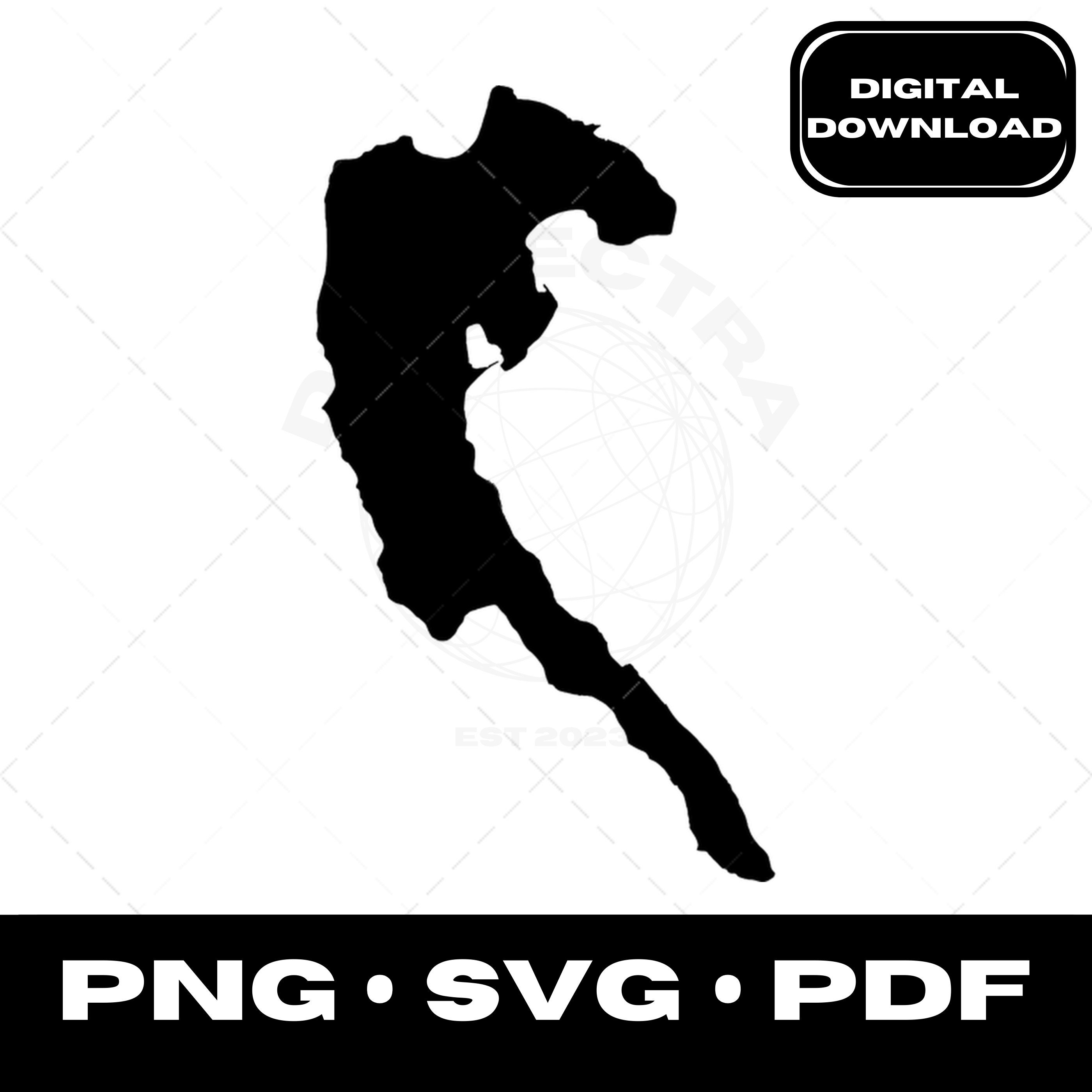 Camano Island Silhouette, Island County SVG, Island County PNG, Camano