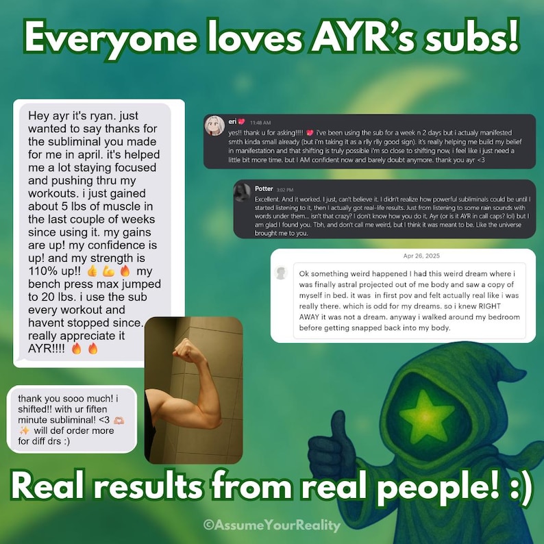 SUBLIMINAL PERSONNALISÉ PUISSANT - 1 min - Musique de la loi de l'attraction, affirmations personnalisées, piste de méditation, sort de manifestation, Neville Goddard image 2