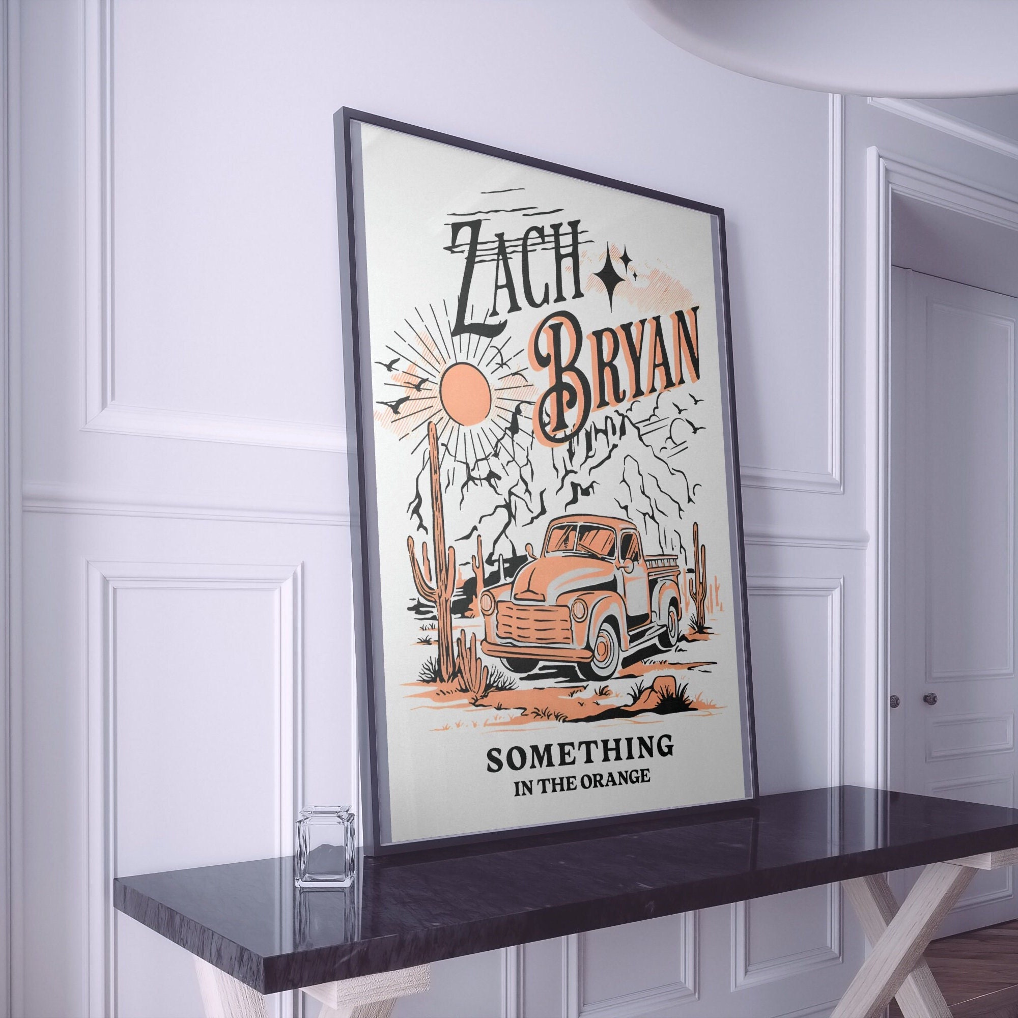 Zach Bryan Poster Zach Bryan Album Art Zach Bryan Something in the
