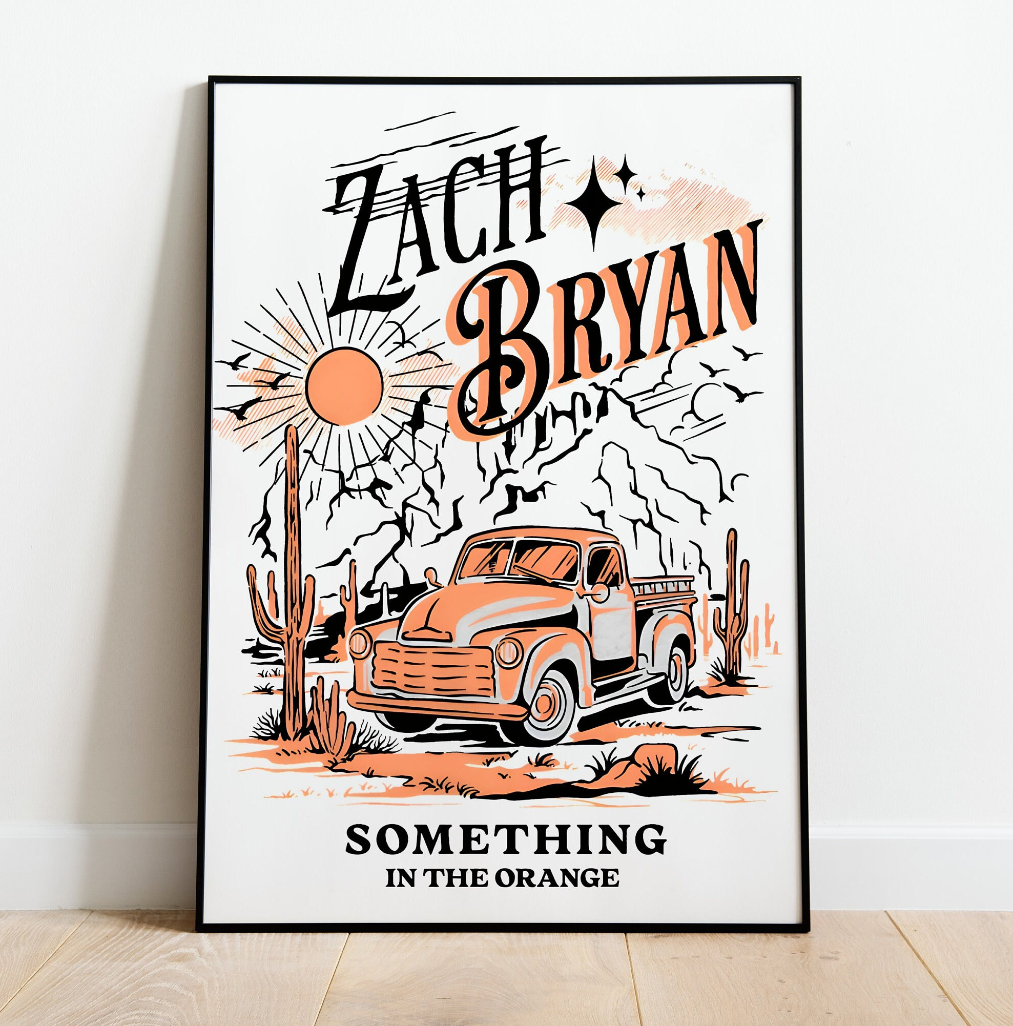 Zach Bryan Poster Zach Bryan Album Art Zach Bryan Something in the