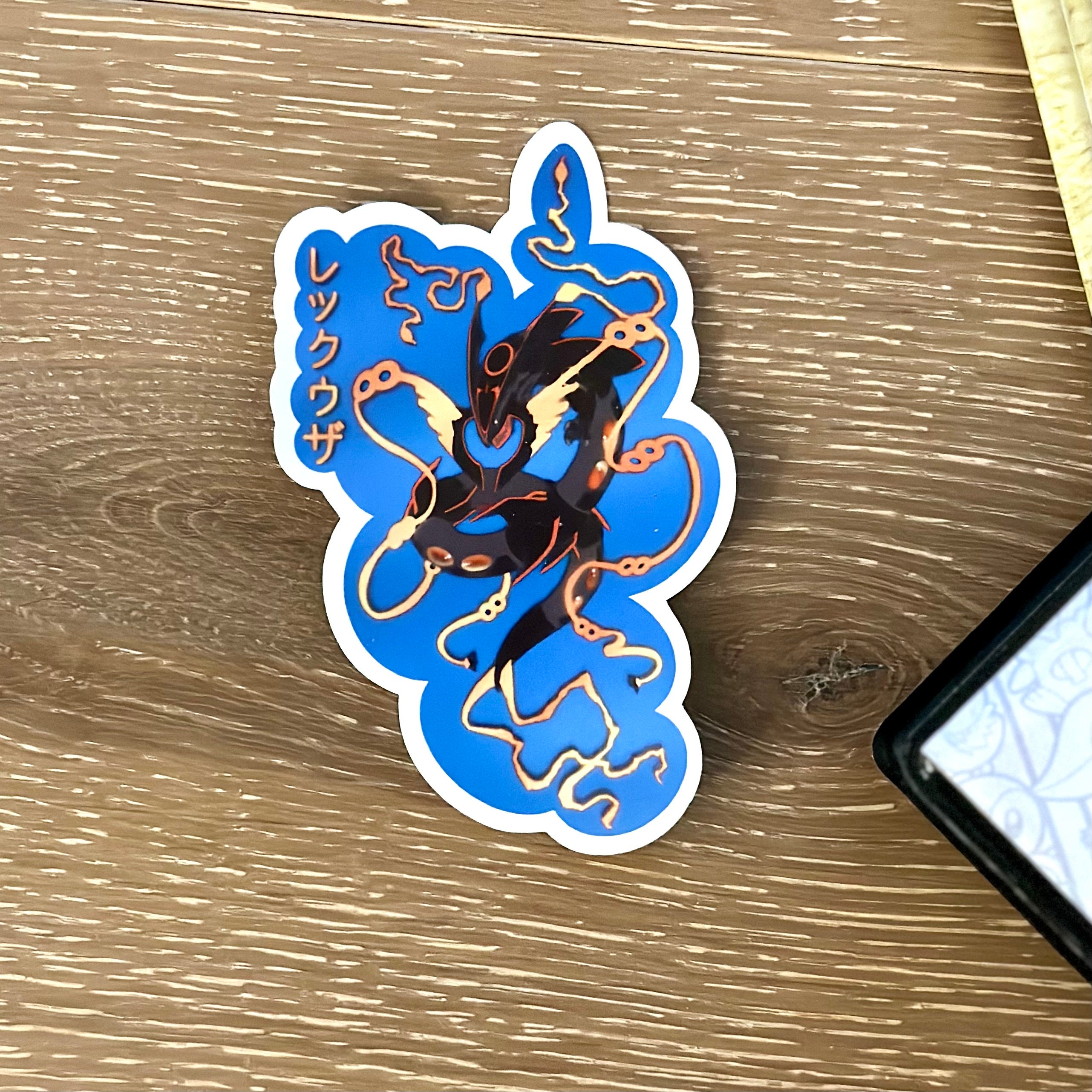 Myuna's XXL Shiny Rayquaza Pin Big Fanart Sky Dragon -  Finland