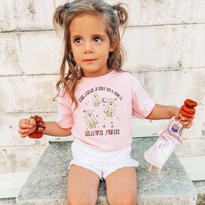 Ghouls Just Wanna Have Fun Mommy and Me Halloween Shirt, Kids Halloween T-shirt, Mama and Mini Halloween, Girls Just Wanna Have Fun
