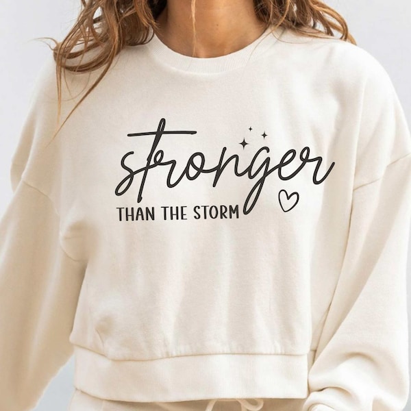 stronger than the storm SVG Digital Design Download, kindness svg, positive svg, tshirt quote svg, trendy svg, be kind svg, Popular svg