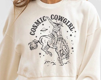 Cosmic Cowgirl Design, Western Space Png (Digital Download)