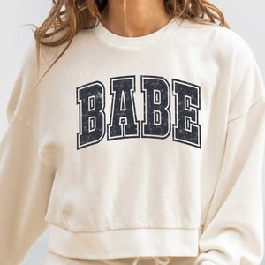 Retro babe varsity png Sublimation Digital Design Download