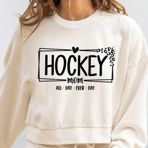 Hockey Mom SVG PNG DXF, Hockey Svg, Leopard print, Mom Life Svg, Hockey Mom Shirt, Hockey Shirt Svg, Hockey Mom Svg Files, Sports Svg