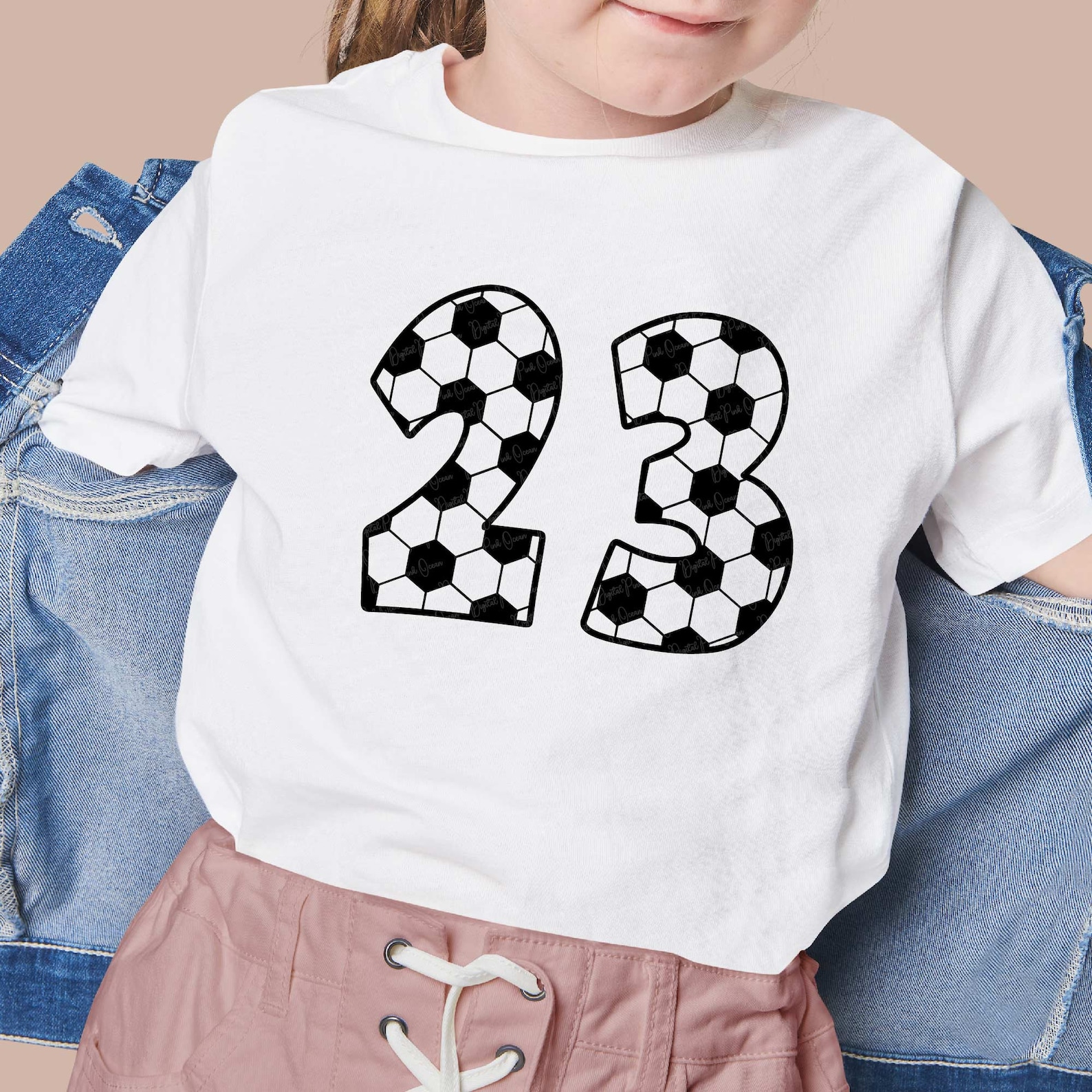 Soccer Ball Monogram SVG Bundle, Kids and Team Designs (digital ...