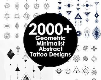 2000+ Geometrical Minimalist Ultimate Bundle Tattoo Designs Unique High Quality Detailed Eye Catching Tattoos Copyright Free Ideas Trending