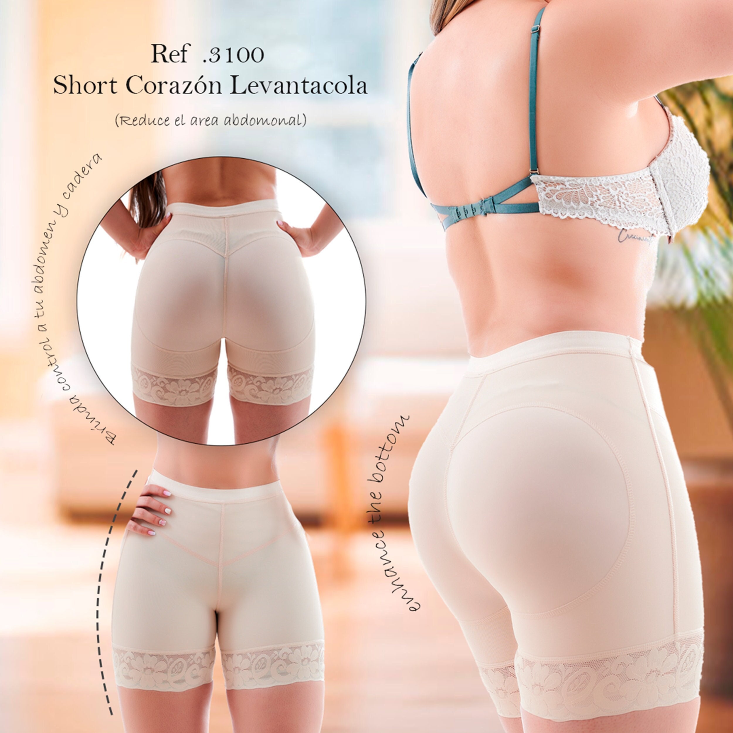 Shapewear & Fajas-Fajas Colombianas Moldeadoras Camisole Seamless Blusa  Camisole Back Crossed St- 
