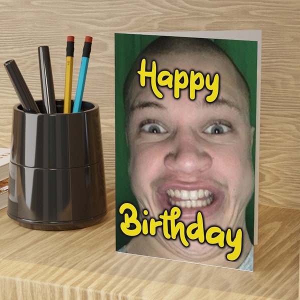 Jynxzi Birthday Card, Greeting Card with Envelope, Funny Image For Teenager, Birthday card, Twitch Streamer Merch