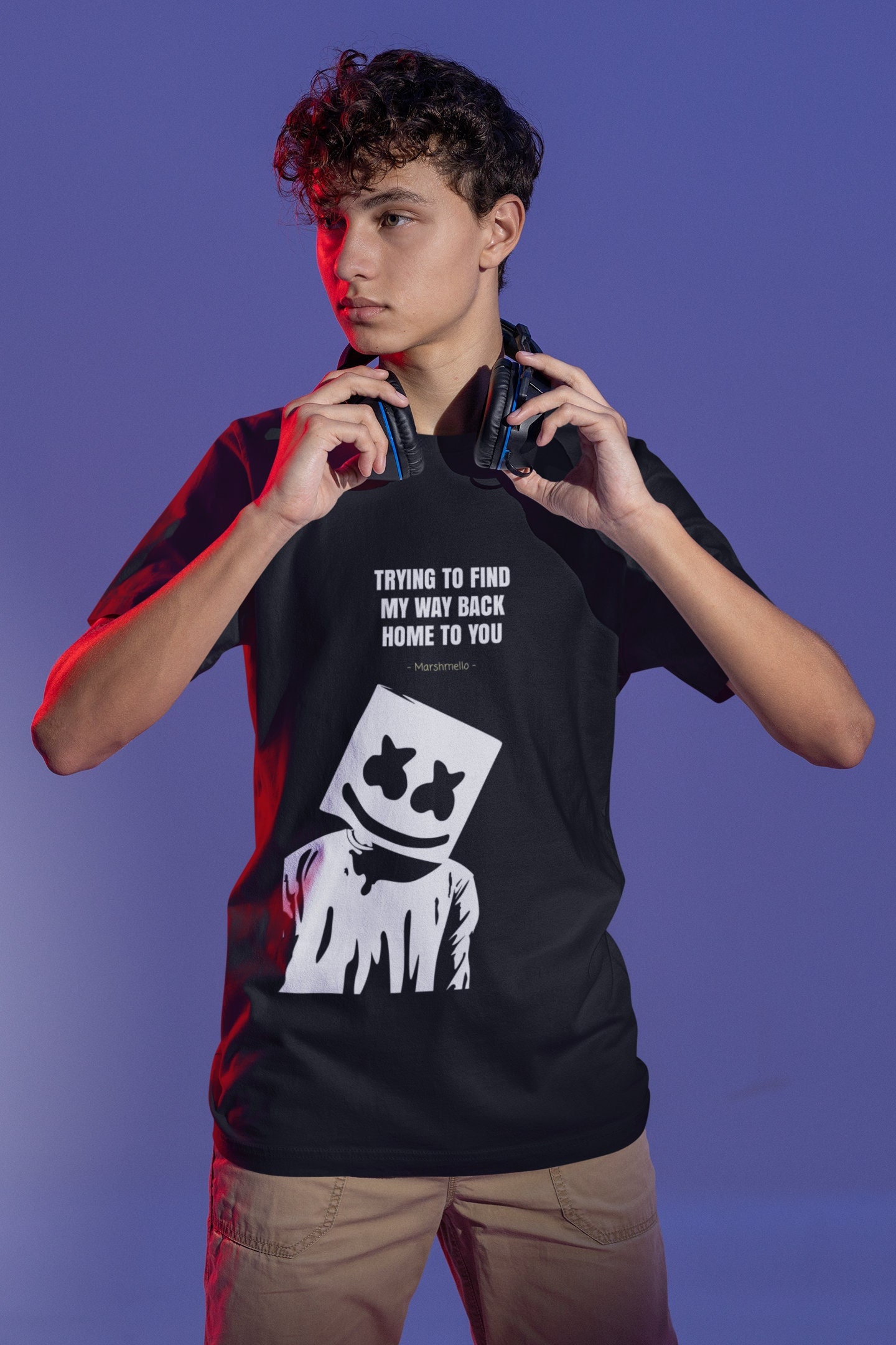 Marshmello t shirt online sale