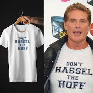 Filmes póló - Don't Hassel the Hoff Filmes póló - Don't Hassel the Hoff