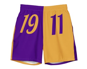 ツートンカラーのQue 1911スイムトランクス