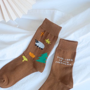 Calcetines de algodón Sal y Luz Regalo Cristiano