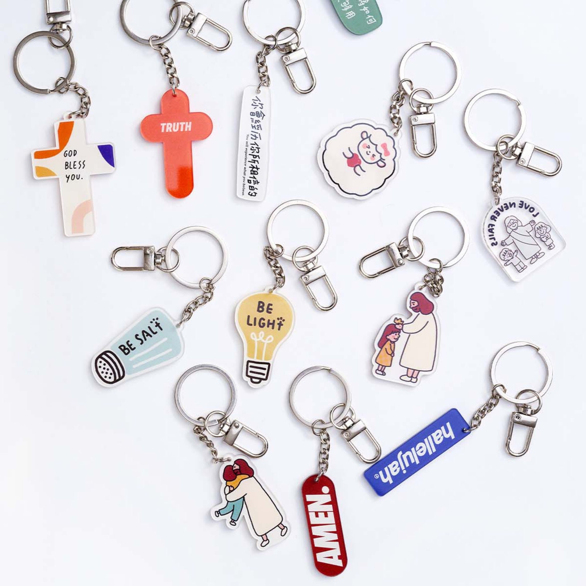 Be Salt of the World {Acrylic Keychain} Be Salt of the World {Acrylic Keychain}