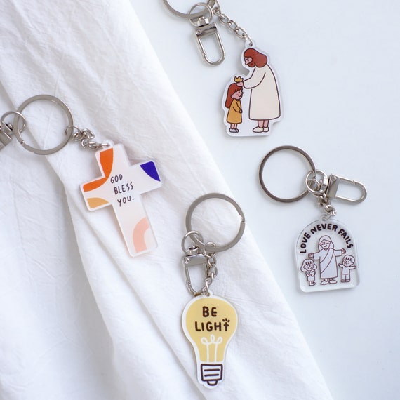 Love Never Fails {Keychain & Car Charm} Love Never Fails {Keychain & Car Charm}