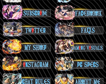 Twitch One Piece panels (FR-Eng)