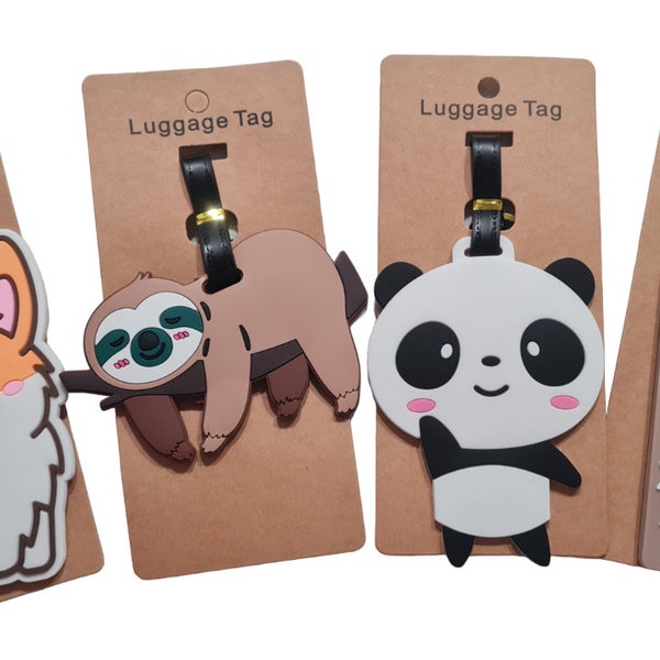 Cute Luggage Tags Etsy
