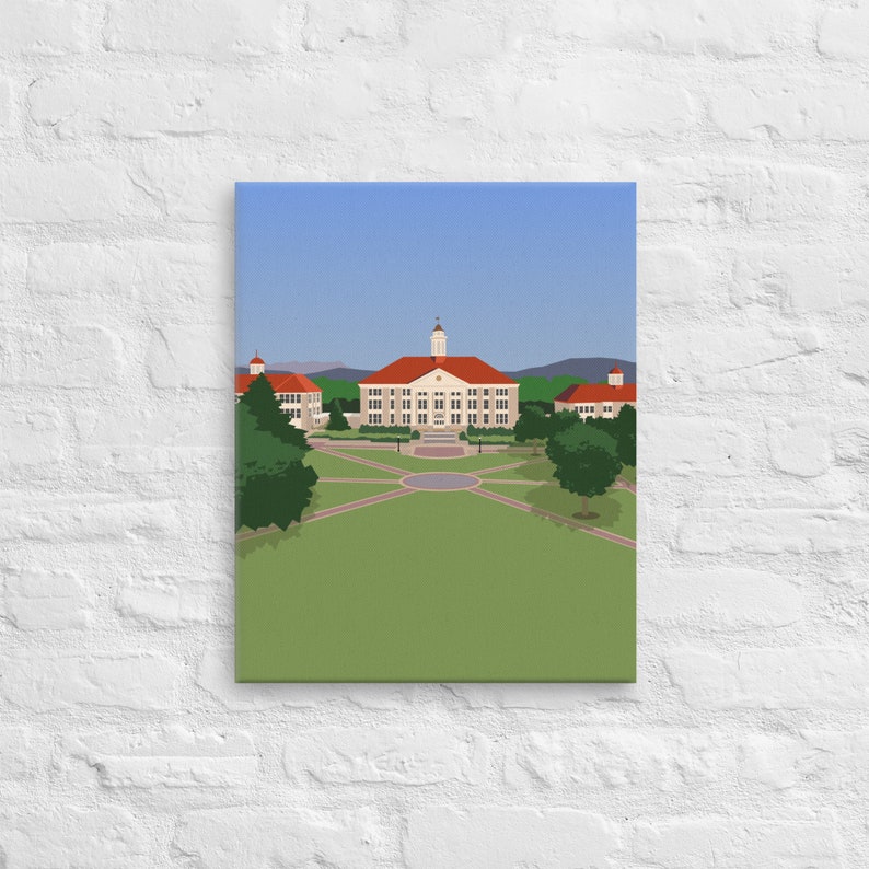 Wilson Hall, James Madison University Etsy