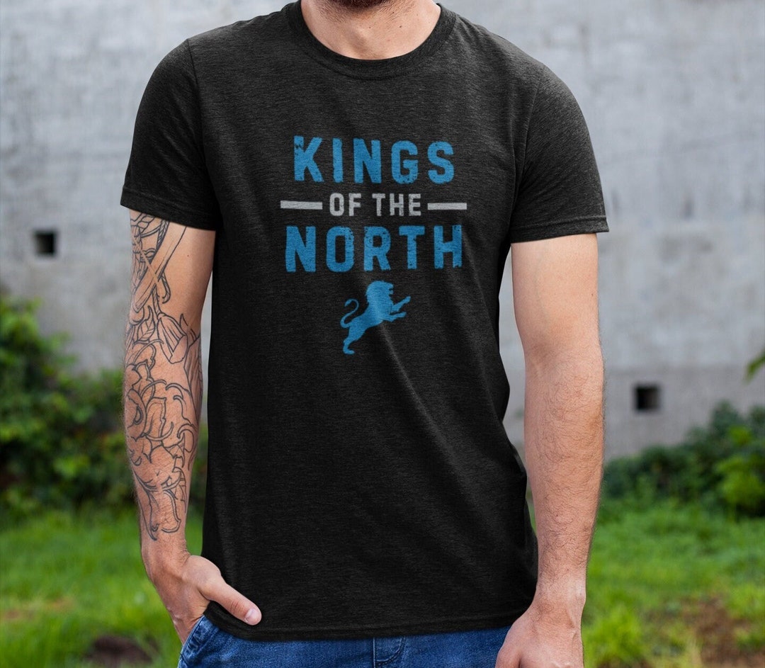 Kings of the North Detroit Lions Tshirt, Detroit Lions Tshirt, Detroit
