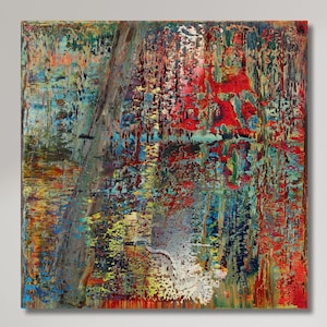 Gerhard Richter landscape, gerhard Richter copy, landscape