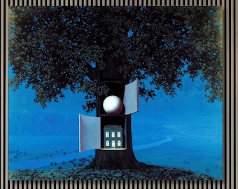 René Magritte Print Wall art  Surreal Art 11
