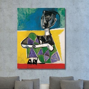 Pablo Picasso Print boy on Canvas,Picasso Paintings,Picasso Artworks,Vintage Art,Trendy Wall Art,Pablo Picasso Painting,Gift for son 8
