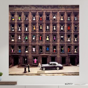 Ormond Gigli Girls in the Windows Canvas Wall Art,Ormond Gigli Canvas Poster Print,New York City, Models in Windows 1960,Photography Prints