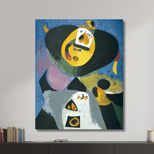 Joan Miro Print, Joan Miro Poster,Joan Miro Painting,Joan Miro Canvas Wall Art,Surrealism Modern Art,Gift for Christmas,Wall art 5