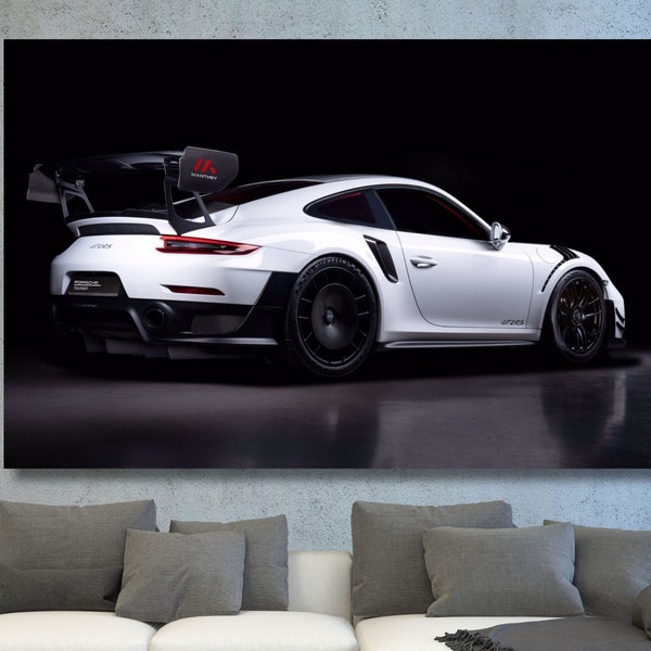 Porsche 992 GT3 RS Supercar Poster Print,Wall Art Car Photography Poster,Porsche Print, Modish Office Decor,Porsche Canvas,Gift for him 25