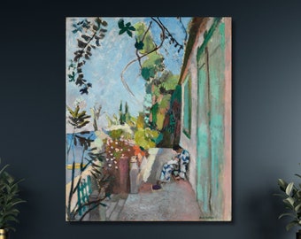 Henri Matisse Impresión La Terraza Saint-Tropez sobre Lienzo Arte de pared 42