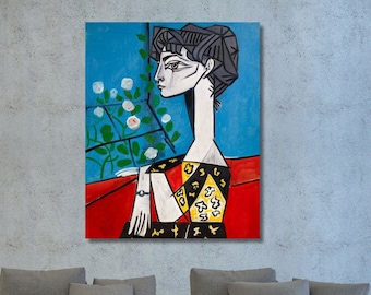 パブロ・ピカソ - グラスとスーズのボトル（1912年） - 17インチ×22