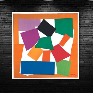 Henri Matisse Print The Snail 1953 on Canvas,Matisse Reproduction, Abstract Wall Art Print, Modern Wall Art , Expressionism Wall art 38
