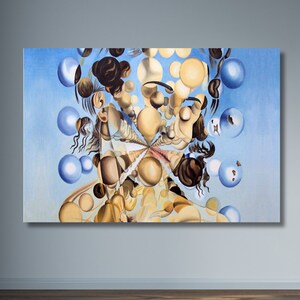 Salvador Dali,Salvador Dali Print Galatea of the Spheres Fine,Salvador Dali Painting,Salvador Dali Wall Art,Ready To Hang,Surrealist Art 25