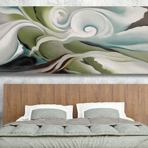 O&#39;Keeffe Print Flower on Canvas, Georgia O&#39;Keeffe Painting, Georgia O&#39;Keeffe Wall Decor, O&#39;Keeffe Canvas,Gift,Bedroom decor,,Wall art 14