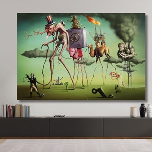 Prints - Salvador Dali - The Temptation Of St Anthony Was Listed For 0
