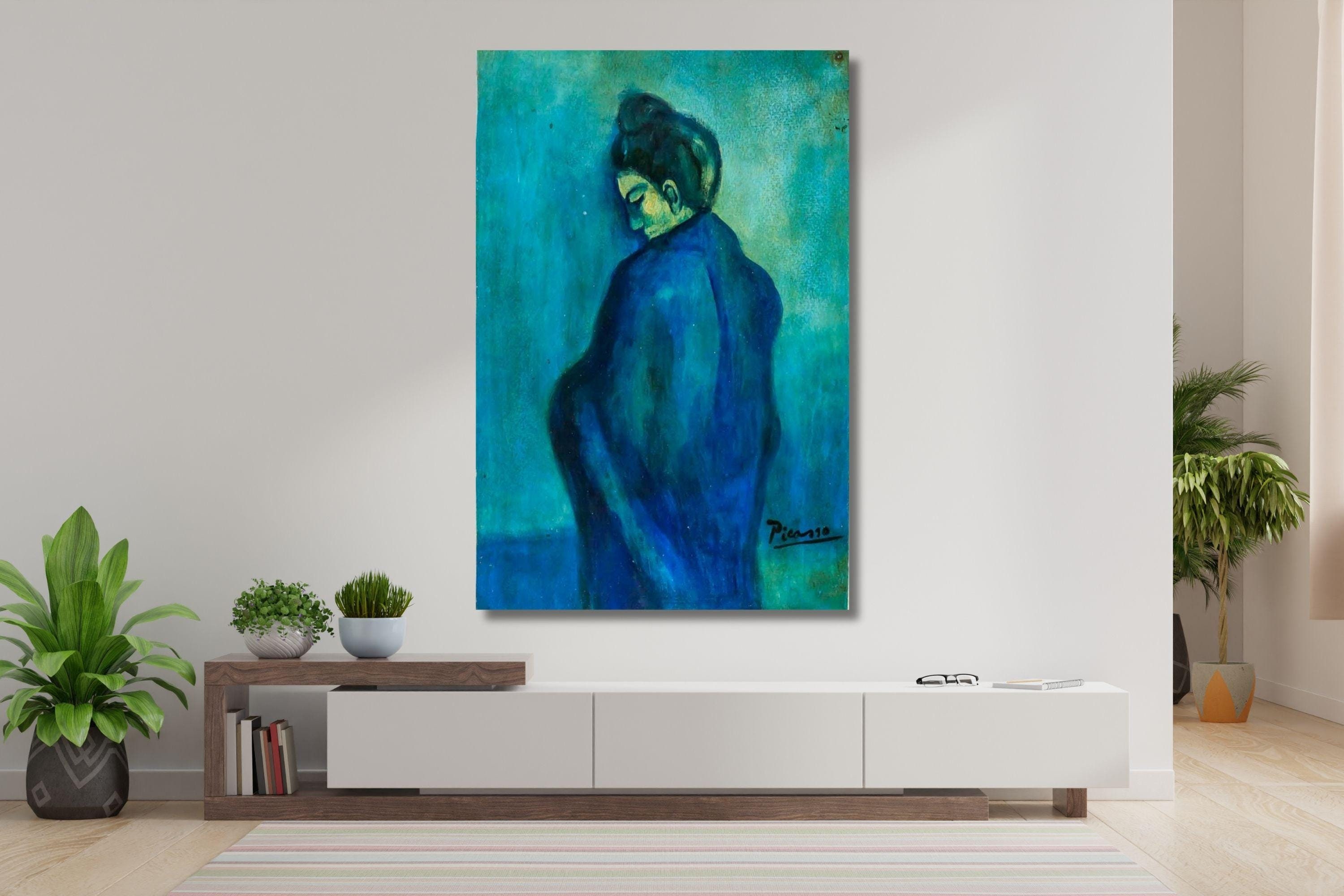 Pablo Picasso Blue Period Giclee Wall Art,pablo Picasso Painting