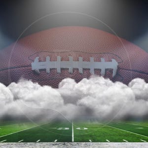 PNG Football Sports Field Background with smoke and lights, Football Backdrop, Football Stadium Background Image - High Quality Download